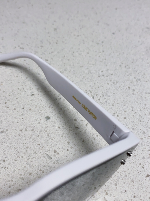 ルイヴィトンサングラス角部分ディテール